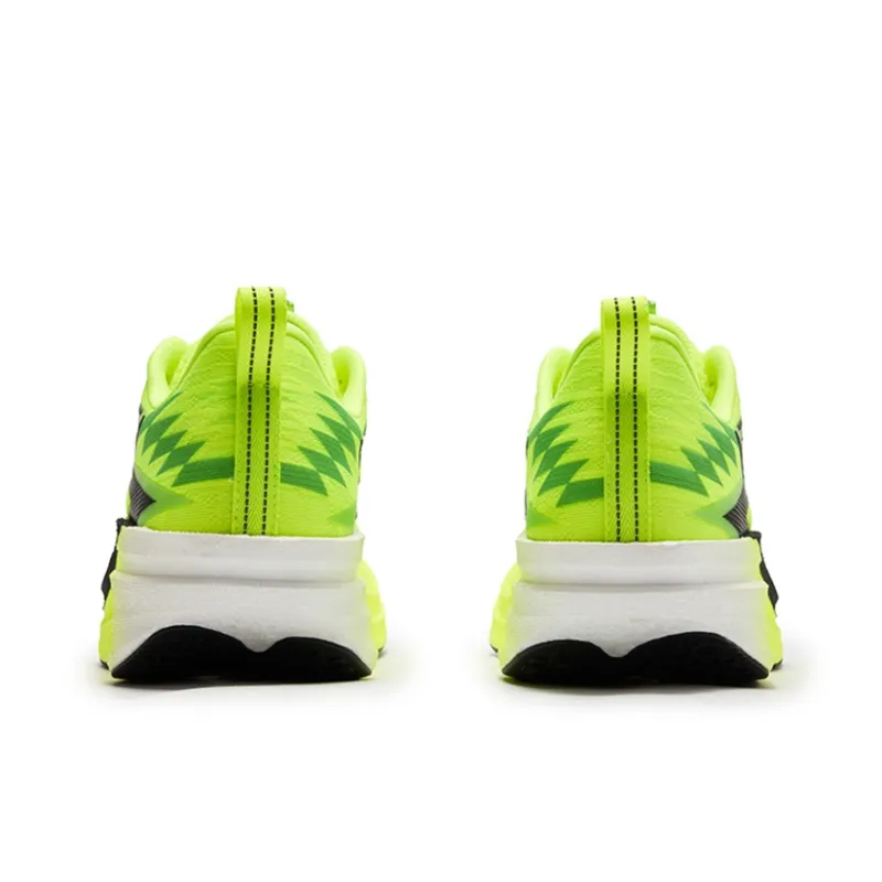 361° Flame 4MIX Cushioning Slip Resistant And Abrasion Resistant Low Top Casual Running Shoes Unisex Neon Solar Yellow-3