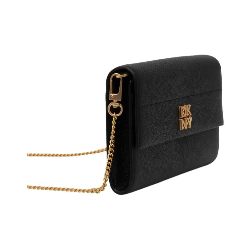 DKNY Leather Wallet On Chain-1