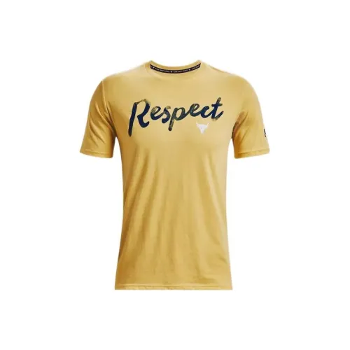 Under Armour Johnson T Shirt Men's Yellow