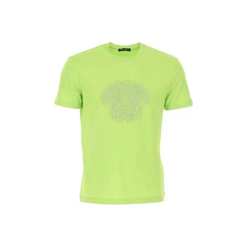 VERSACE T-Shirts Men Green-0
