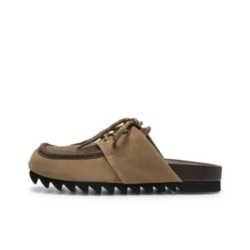 Lost In Echo Wrap toe Slippers Women's Olive Green