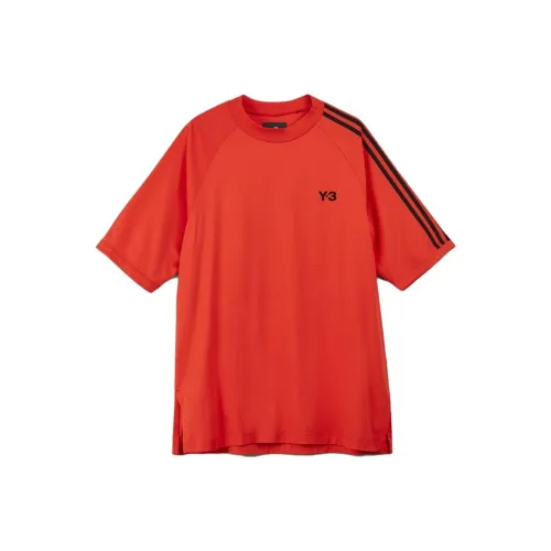 Y 3 T Shirts Unisex Red