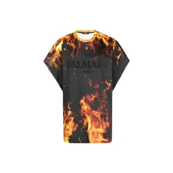 BALMAIN T-Shirts Men Multicolor