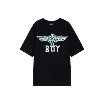 Boy London SS21 Straight T Shirt Unisex Black