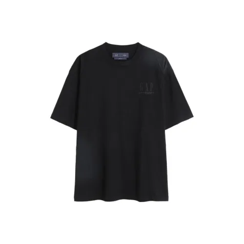 Attempt X GAP X ATTEMPT T-Shirts Unisex Black