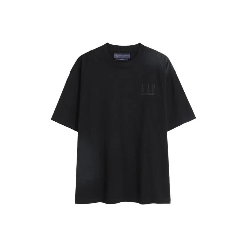 Attempt X GAP X ATTEMPT T Shirts Unisex Black-0