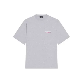 Balenciaga T Shirt Men's Light Gray