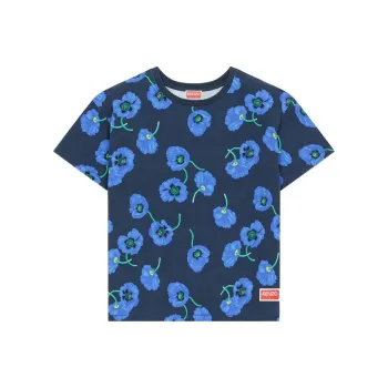 KENZO Floral print Cotton T shirt