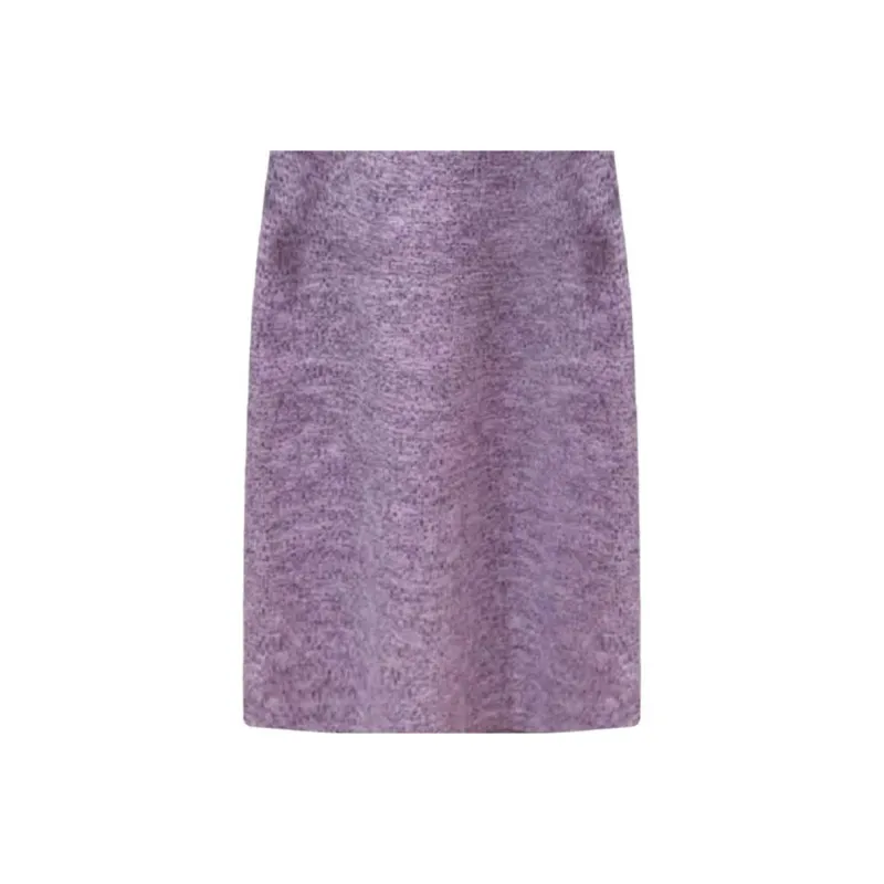 CHANEL 25P Sleeveless Dress Women's Purple-3