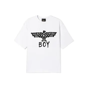 Boy London T Shirts Unisex White