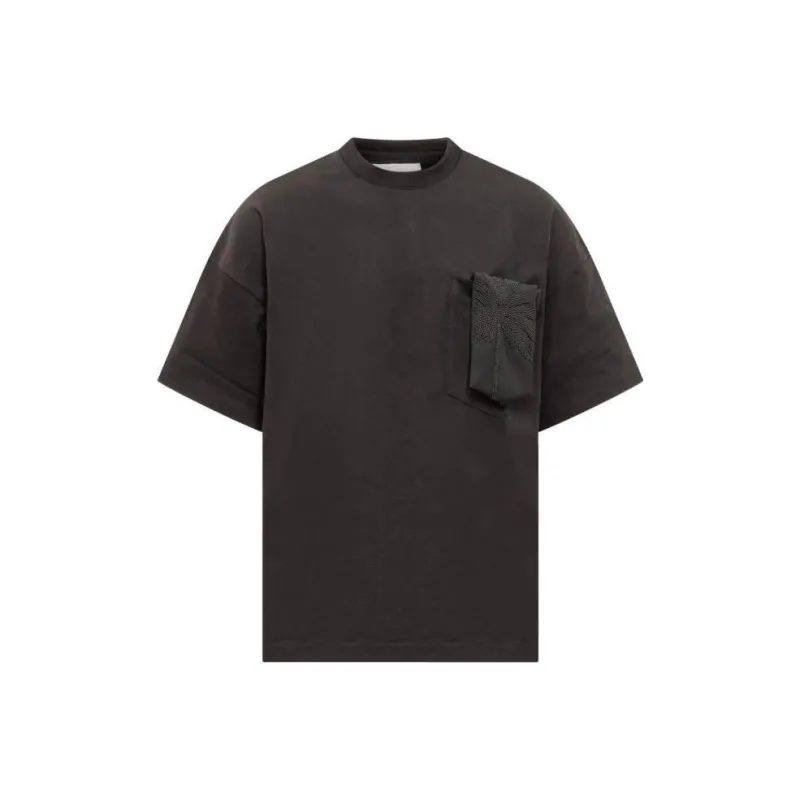 JIL SANDER Patch pocket Cotton T shirt-0