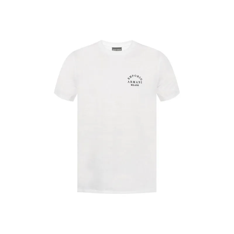 EMPORIO ARMANI T Shirts Men White-0