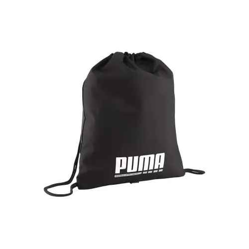 PUMA Polyester Gym Bag Storage Bag Unisex Black