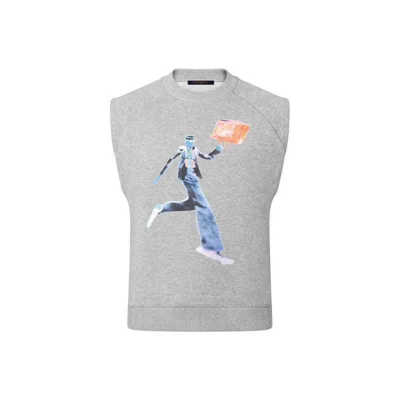 LOUIS VUITTON T Shirt Men's Gray-0