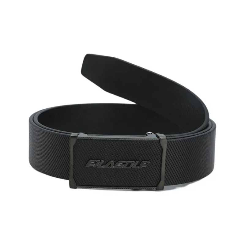 FILA Cow Leather Belts Men's White 3.4CM-2