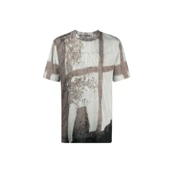 FENDI T-Shirts Men Multicolor