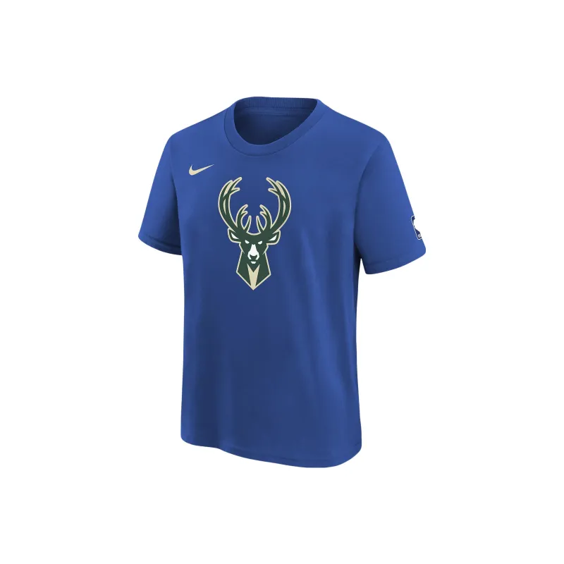 Nike Milwaukee Bucks City Edition Big Kids' Boys' Nba Logo T-Shirt-0