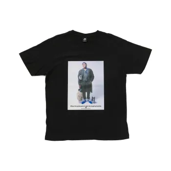 New Balance Set in Sleeve T Shirt Unisex Black