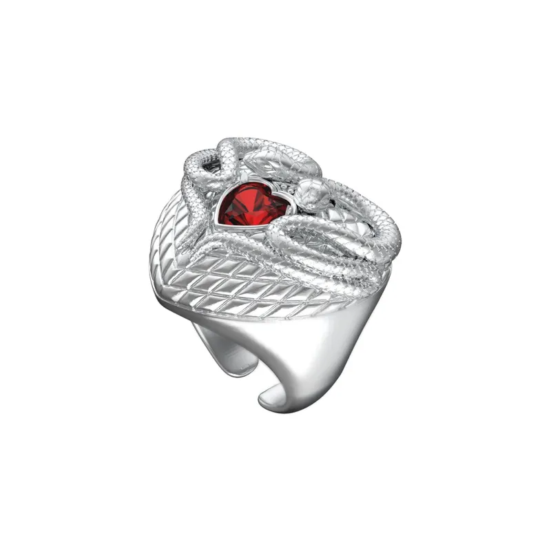 MACE MAVA White Gold Plated Copper Rings Women's-1