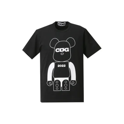 CDG 블랙 남성 티셔츠