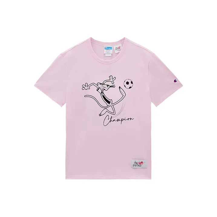 Pink Panther X Champion T Shirts Unisex-0