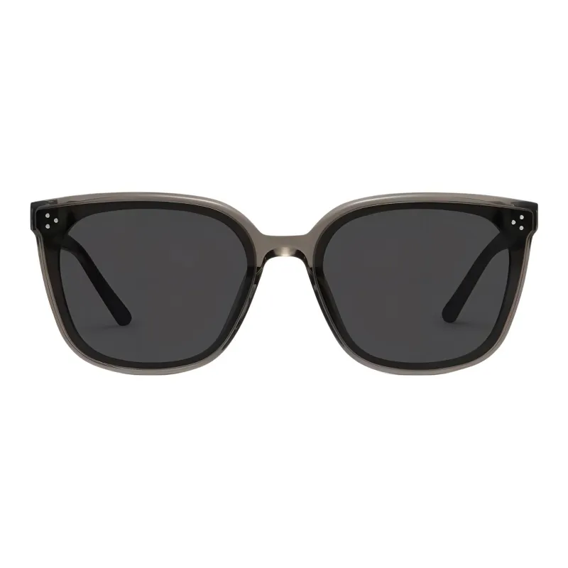 GENTLE MONSTER Metal Square Sunglasses Unisex Brown-1