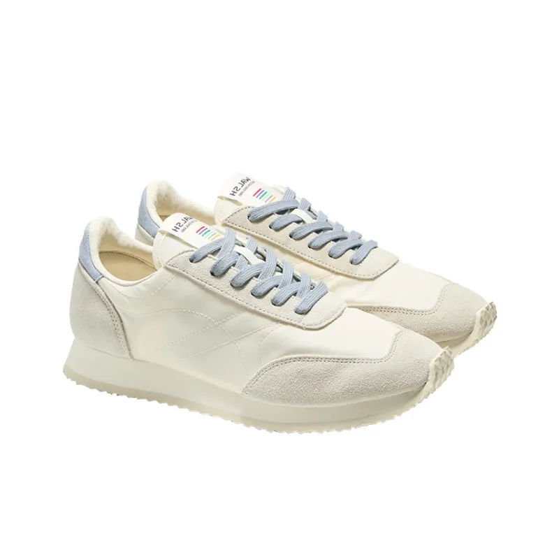 Norman Walsh Low Top Casual Shoes Unisex Beige White Blue-3