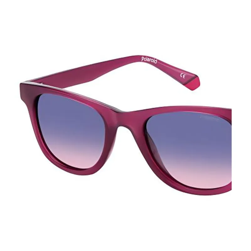 Polaroid Plastic Square Sunglasses Men's Purple-2