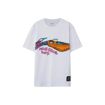 Chinatown Market X LINING Sports Fashion Collection T Shirts Men White