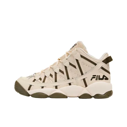 FILA Stackhouse Spaghetti Mid Top Basketball Shoes Men's Dark Olive