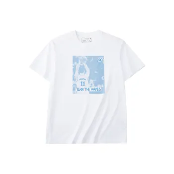 ANTA Basketball Collection T Shirts Unisex White