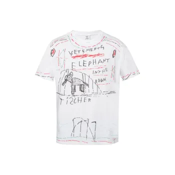 Vetements T-Shirts Men White