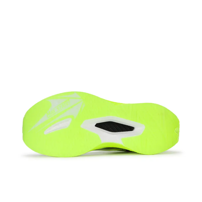 XINGHUOLI Anti-Slip And Wear-Resistant Coverage Low-Top Carbon Plate Casual Running Shoes Unisex Lime Green-7