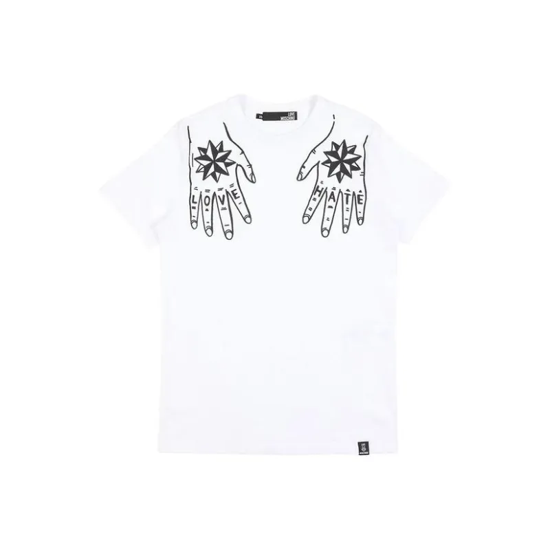 MOSCHINO T Shirts Men White-0