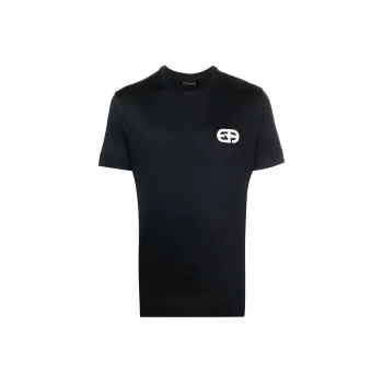 EMPORIO ARMANI SS22 T Shirt Men's Blue