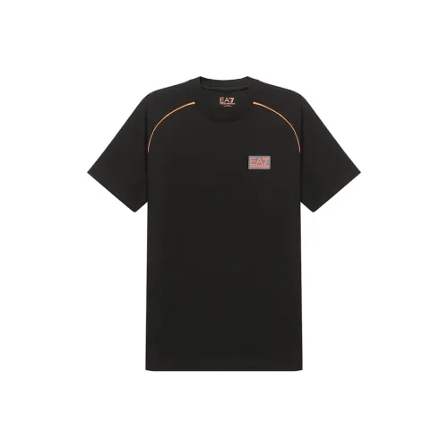 EMPORIO ARMANI T Shirts Men Black
