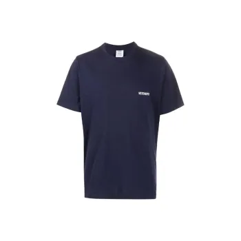 Vetements T-Shirts Unisex Navy