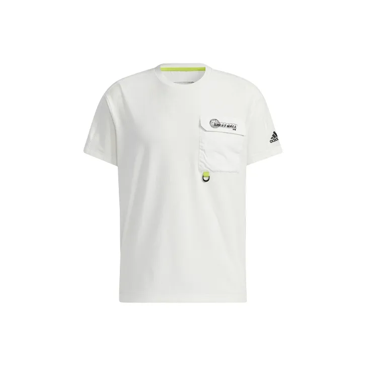 Adidas T Shirt Unisex Bright White-0
