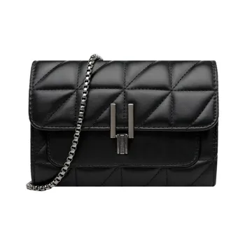 SEPTWOLVES PU Crossbody Bag Regular Women's Black/White