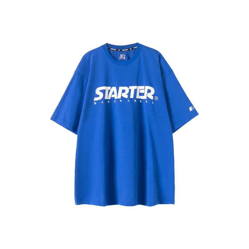STARTER Drop Shoulder Sleeve T Shirt Unisex-16