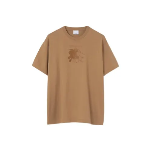 Burberry Embroidered Monogram Ekd Cotton T shirt