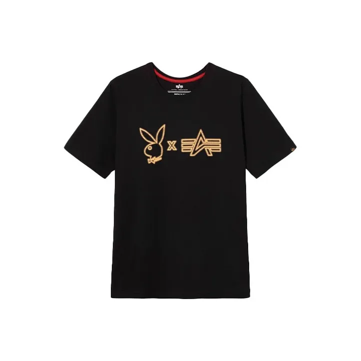 Playboy X Alpha Industries T-Shirts Unisex-0