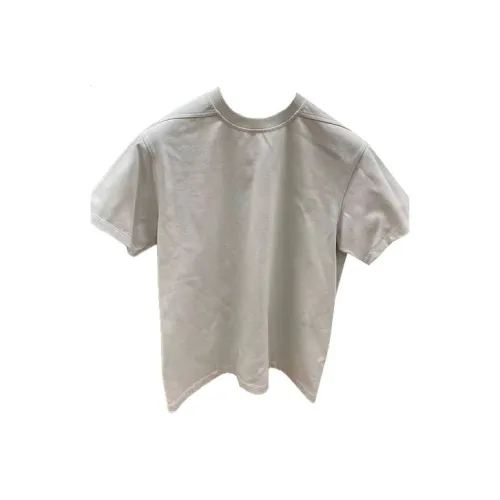 RICK OWENS T-Shirts Men Gray White