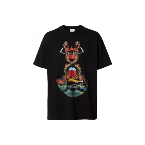 Burberry Mermaid Print T shirt