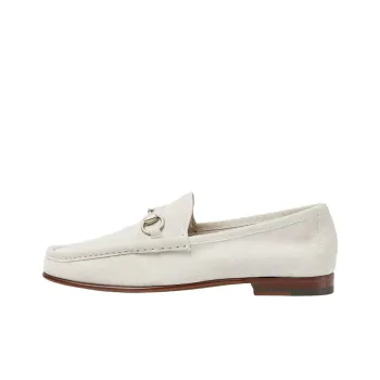 GUCCI Horsebit 1953 Casual Shoes Men's Light Gray