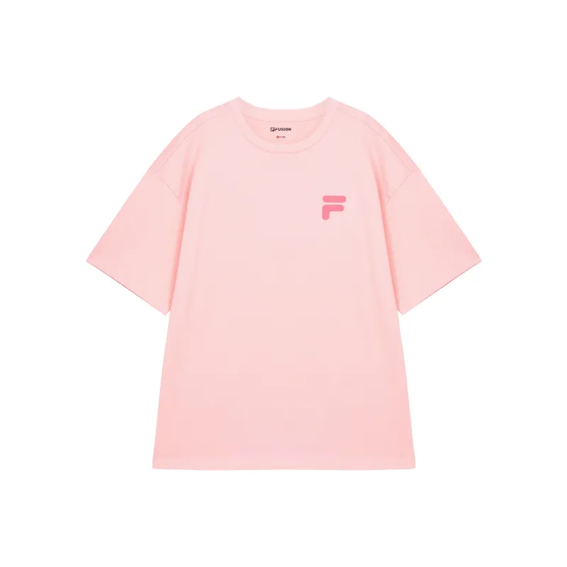 FILA FUSION FOB Series T Shirt Unisex Youth Pink-0