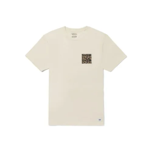 Vans T Shirts Unisex Beige