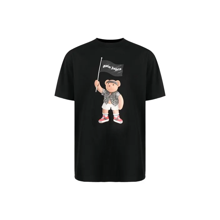 PALM ANGELS Pirate Teddy Bear T shirt-0