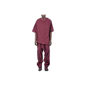 ISO.POETISM SS22 Elbow-Length Sleeved T-Shirt Men's Red