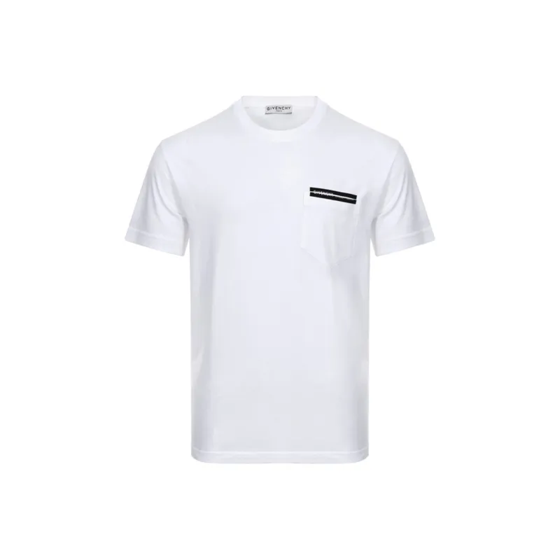 Givenchy T Shirts Men White-0